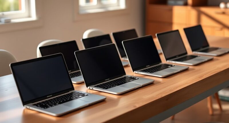 quiet portable travel laptops