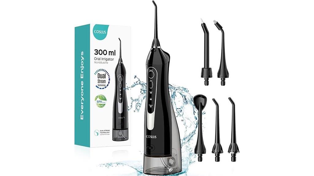 rechargeable portable oral flosser