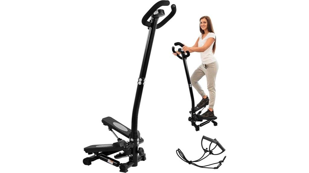 resistance band step exercises