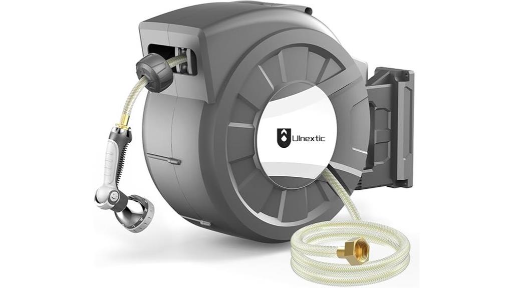 retractable hose reel