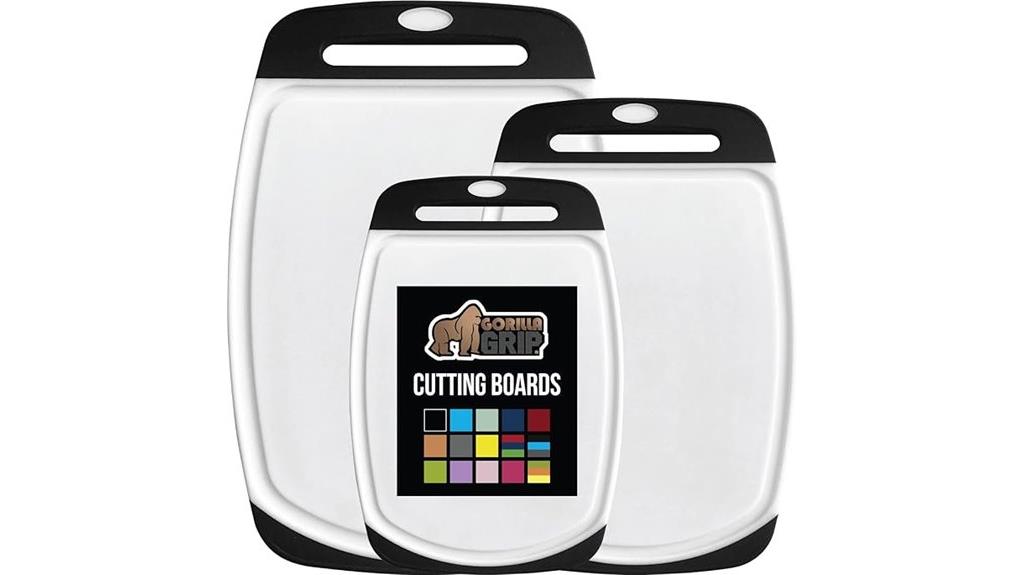 reversible cutting board set