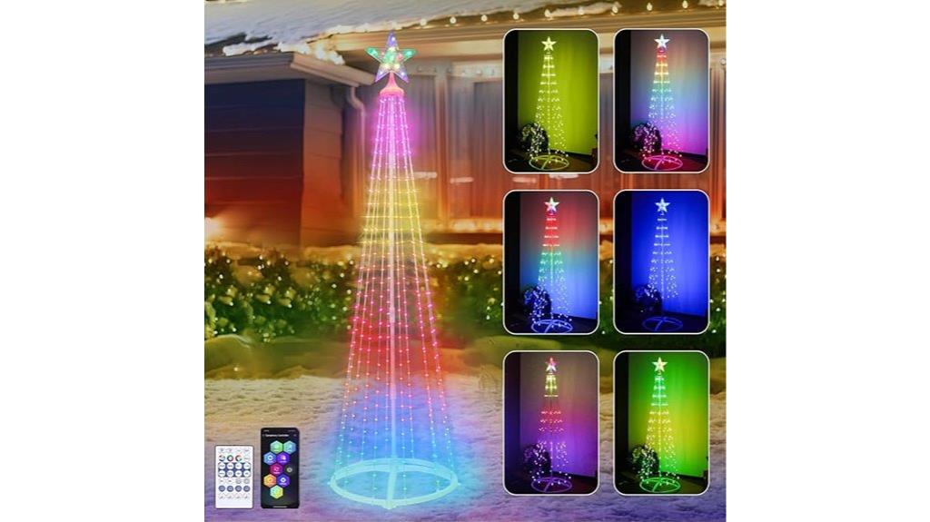rgb christmas tree lights
