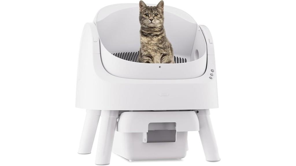 self cleaning litter box