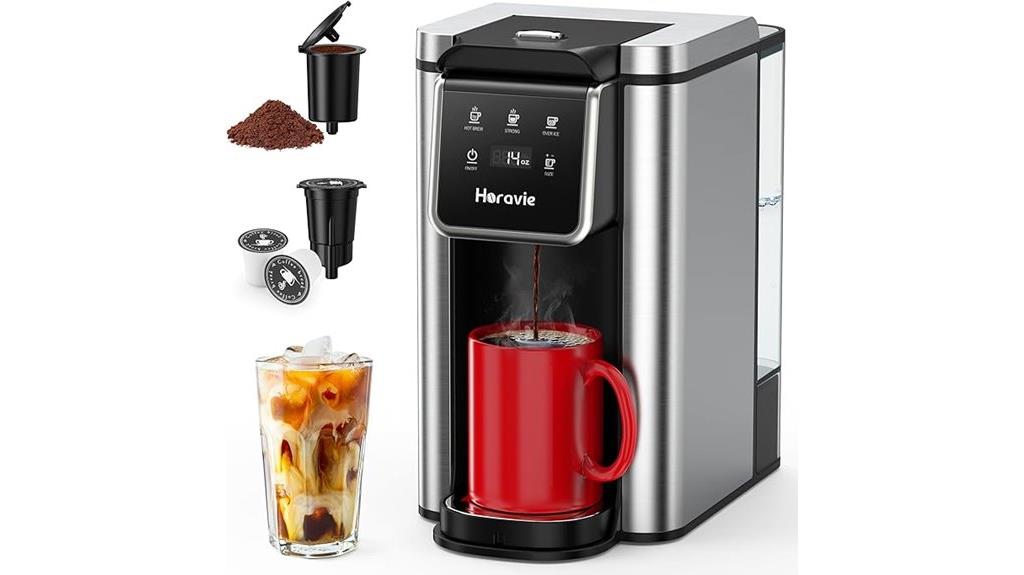 single serve coffee brewing