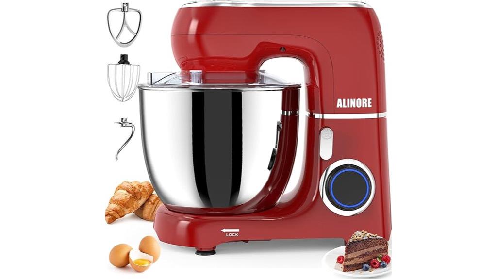 six quart tilt head mixer