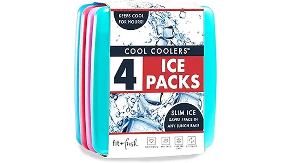 slim ice pack set