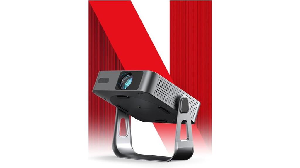 slim portable netflix projector