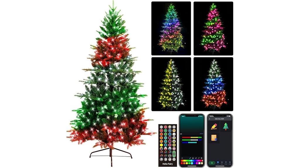 smart 6ft app controlled tree