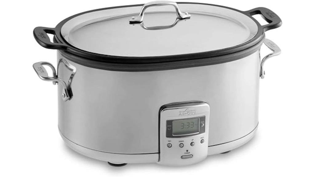 stainless steel 7 quart slow cooker