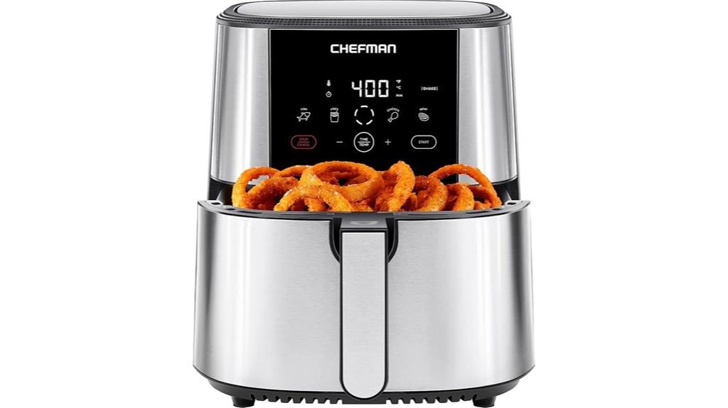 stainless steel 8 qt fryer