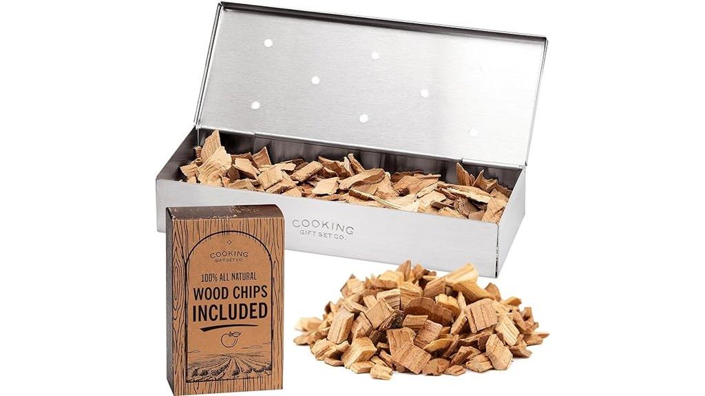 stainless steel wood chip kit