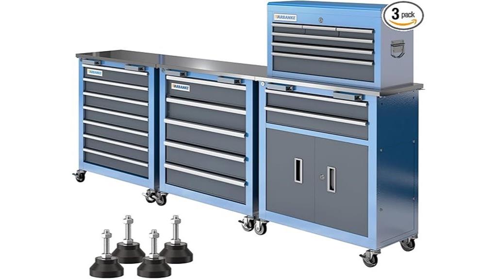 stainless tool chest storage