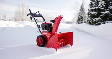 top electric snow blowers
