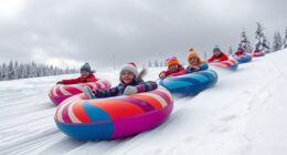 top inflatable snow tubes