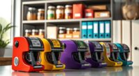 top label makers for organization