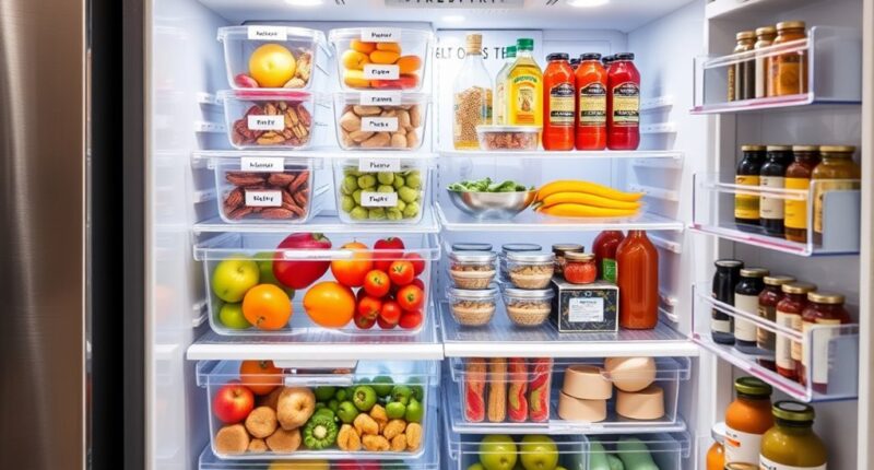 top refrigerator storage solutions