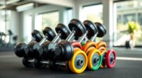 top space saving dumbbell options