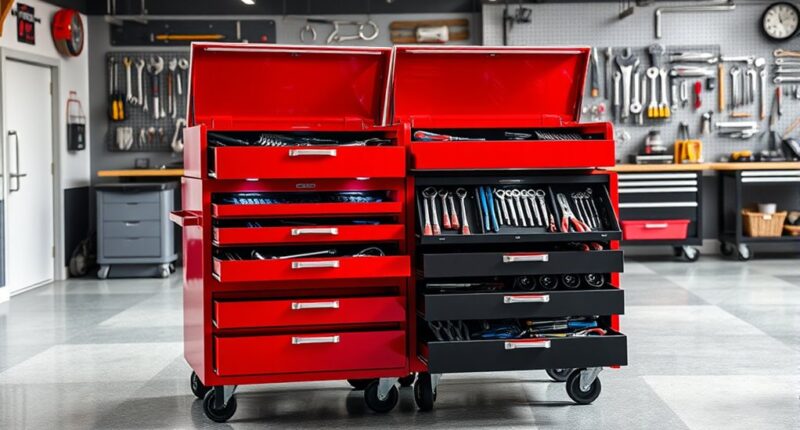 top tool chest combo sets