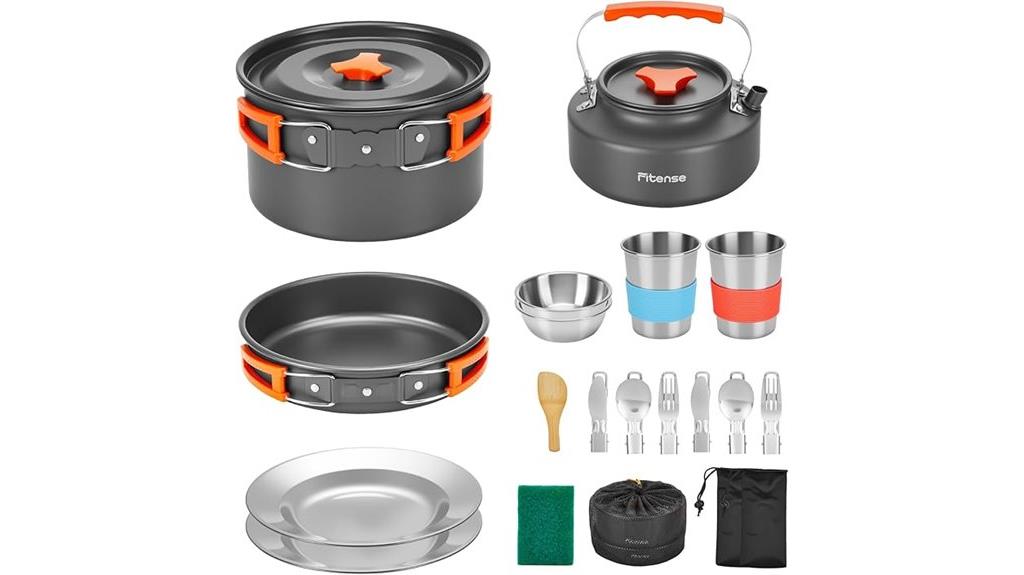 twenty two piece camping set