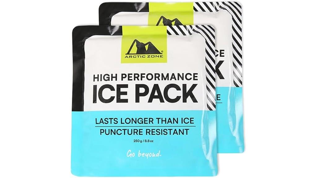 two 250g ice packs