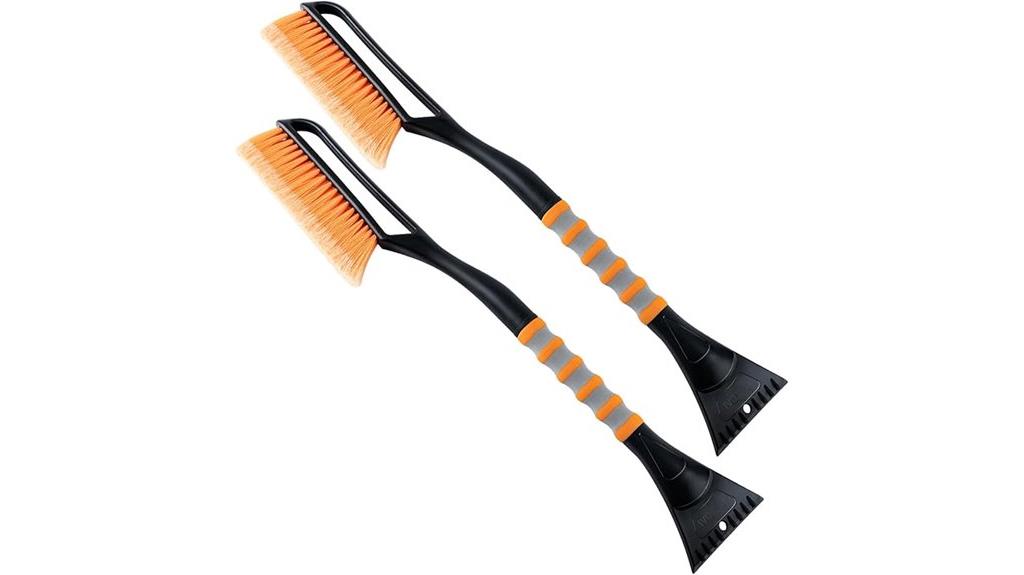 two pack snow brush set