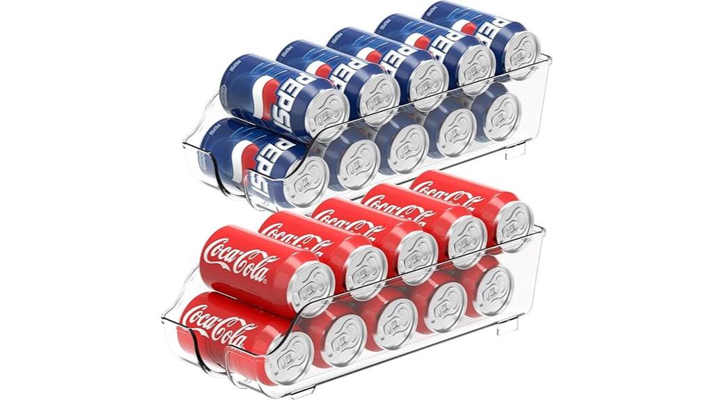 two pack soda can organizer