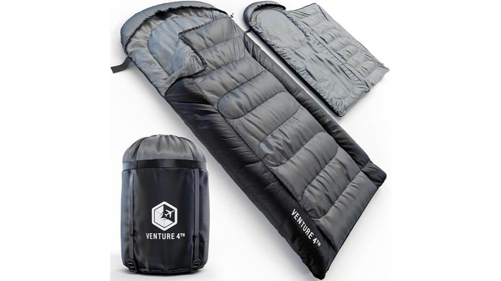 venture 4th camping sleeping bag