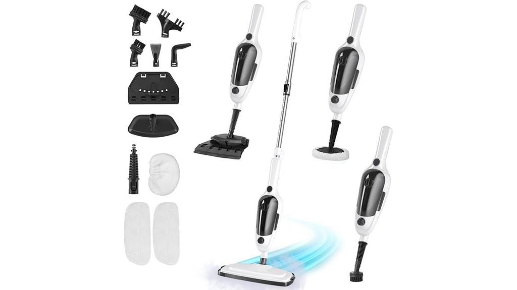 versatile 11 in 1 steam cleaner