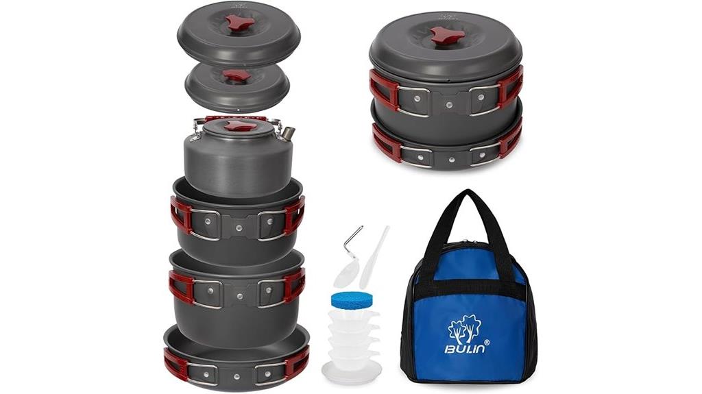 versatile camping cookware sets