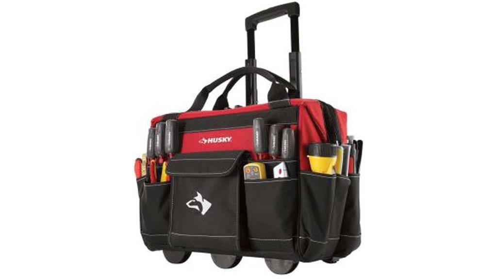 water resistant contractor tote