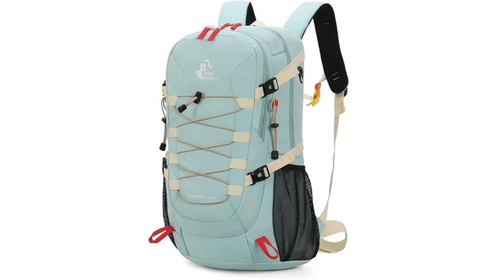 waterproof hiking backpack rain cover included