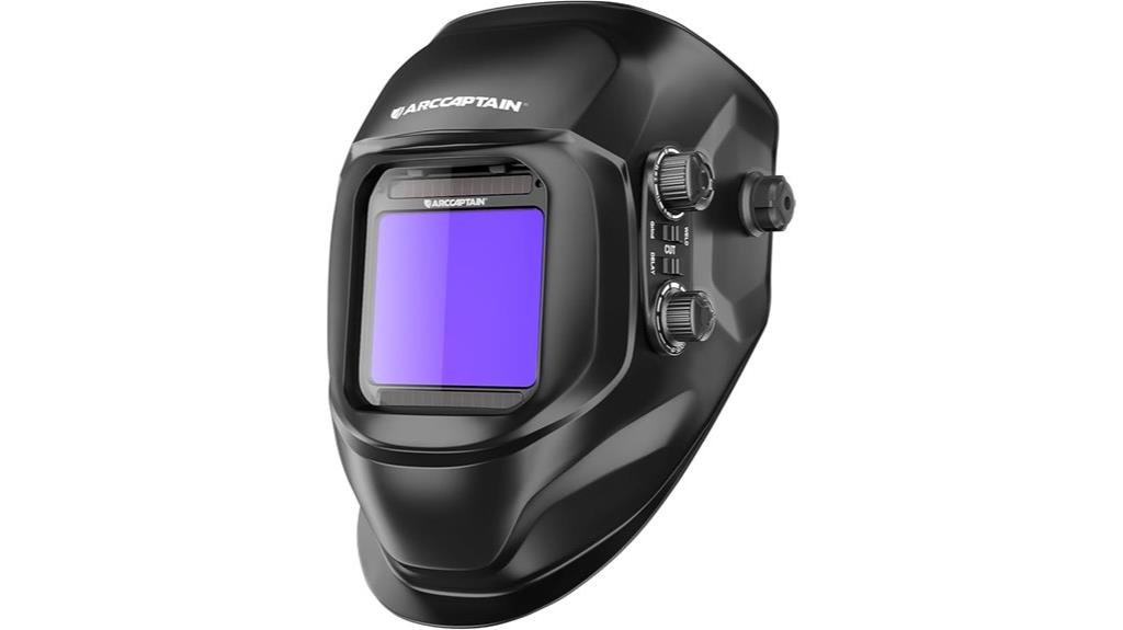 welding helmet with auto darkening