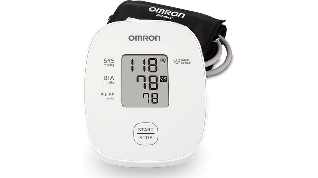 wide cuff blood pressure monitor