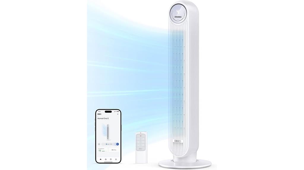wifi enabled tower fan