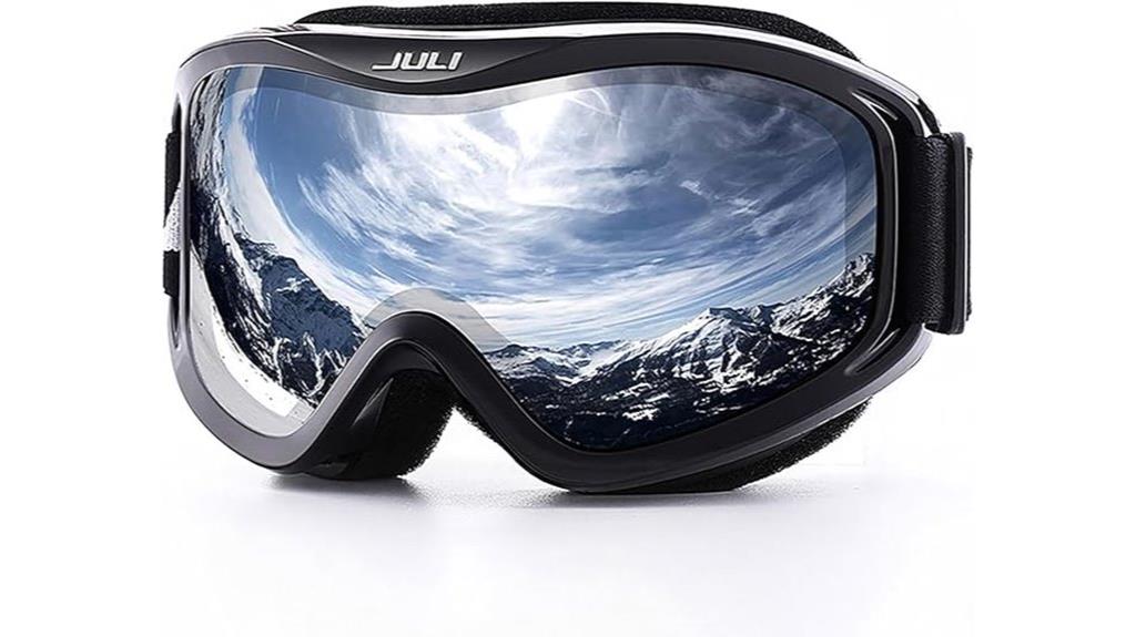 winter sports ski goggles