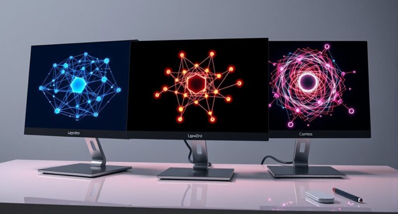 layerzero polkadot cosmos comparison