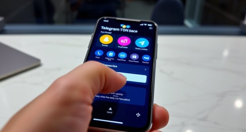 send crypto through ton space