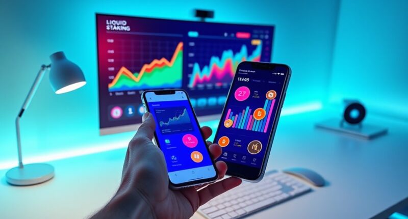 stake borrow earn liquid