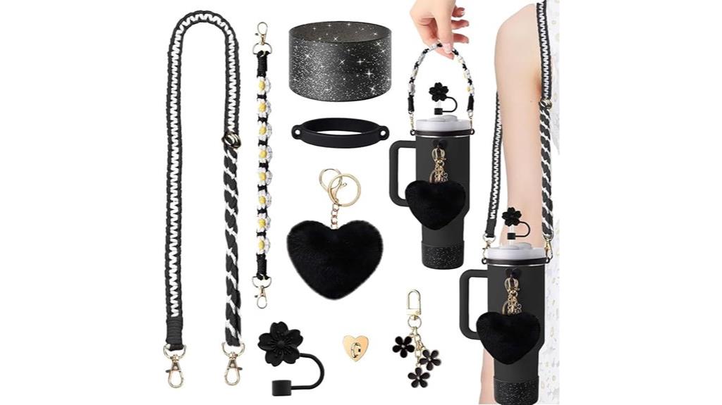 cup accessories with straps
