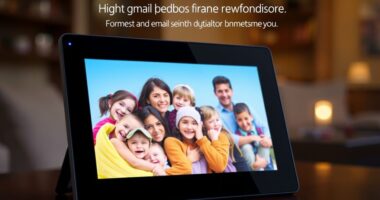 digital frames with email sharing