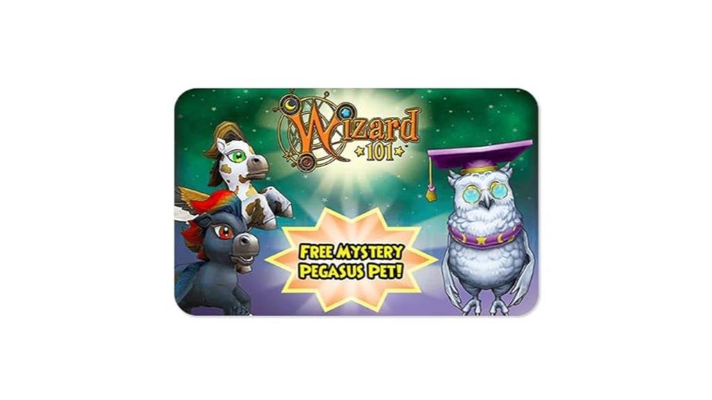 digital pegasus pet card