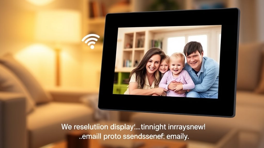 email photo sharing features
