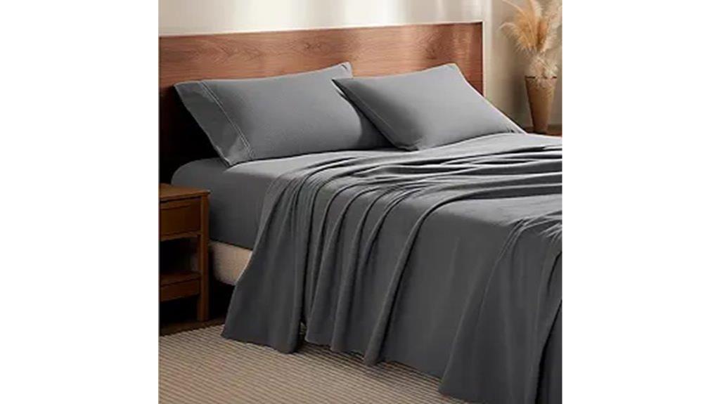 grey queen flannel sheets