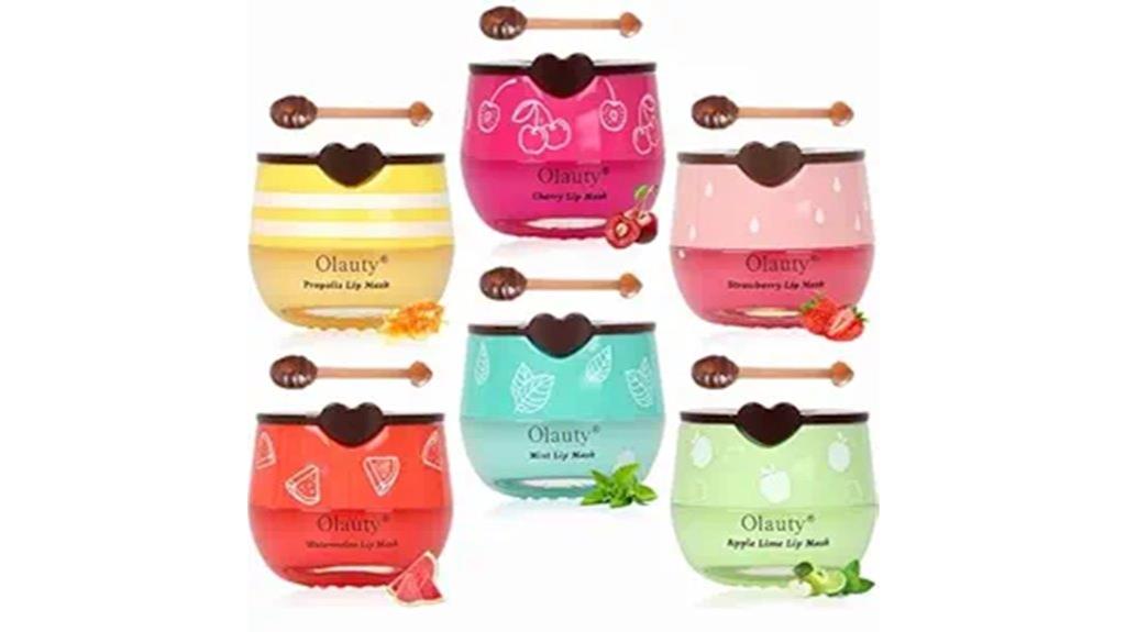 six pack honey lip set