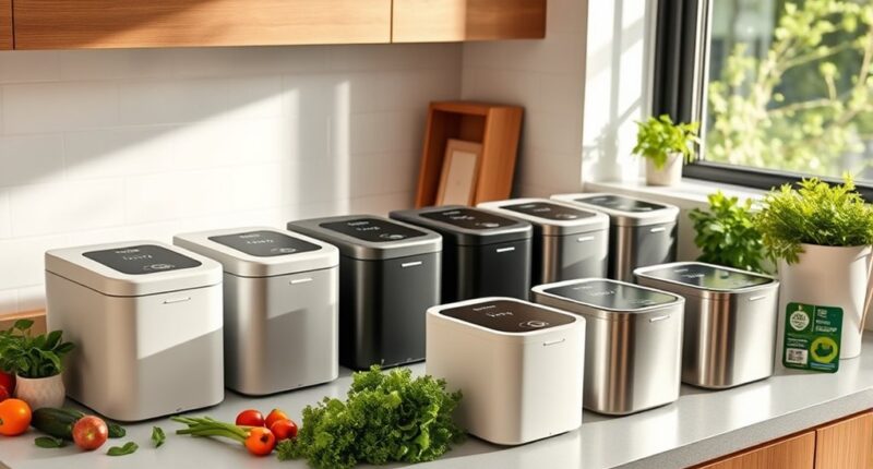 top electric compost bins