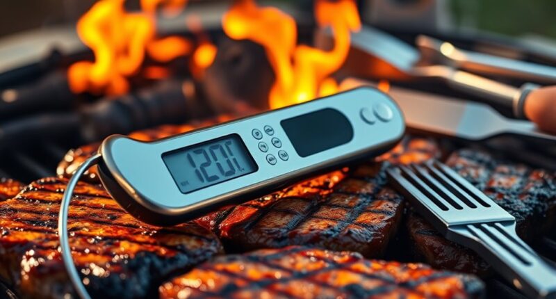 top grilling meat thermometers