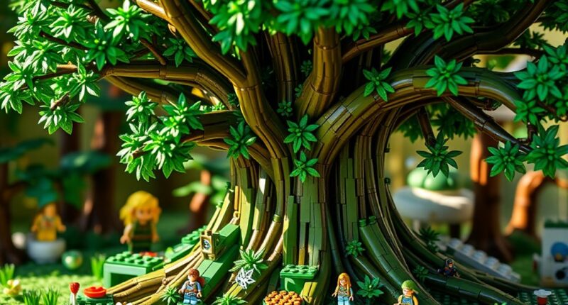 top lego deku tree sets