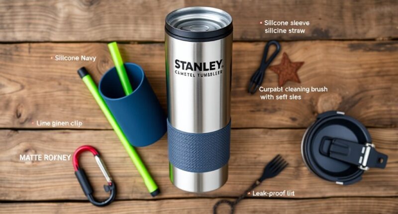 top stanley tumbler accessories
