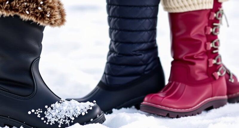top women s waterproof snow boots