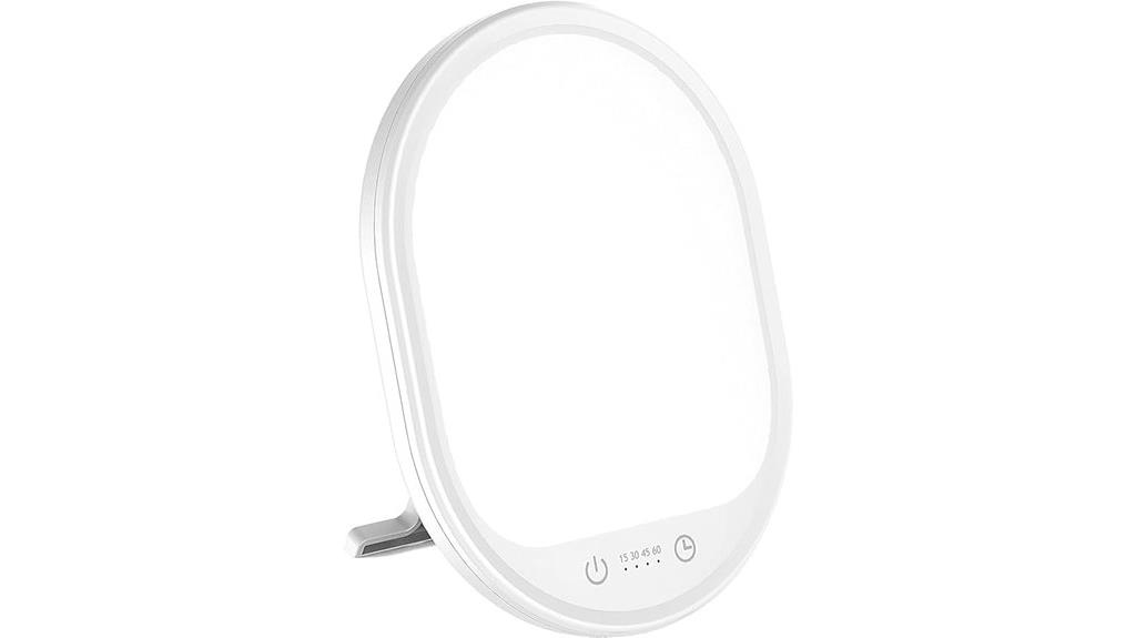 uv free brightness adjustable lamp